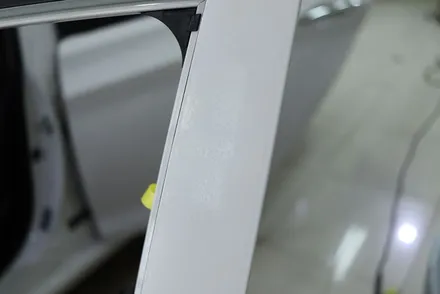 아반떼 md 윈도 몰딩 순정 필름 제거 후 재시공 랩핑/ 대구 카앤맨 / 대구 북구 검단동