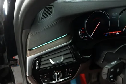 대구 bmw g30 / 실내랩핑 4d 리얼 카본 / 카앤맨 / 대구 북구 검단동