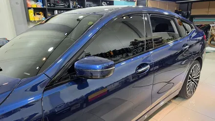 자동차 래핑 BMW 6GT 윈도우 몰딩 블랙 유광 시공 / 대구 북구 검단동
