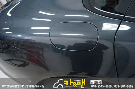 대구 포르쉐 파나메라 4s ppf 생활보호패키지(헤드라이트) 및 바이오카매트 시공/ 카앤맨 / 대구 북구 검단동