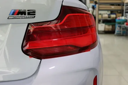 bmw m2 사이드미러 및 부분 랩핑 (블랙 유광) 대구 / 카앤맨 / 대구 북구 검단동