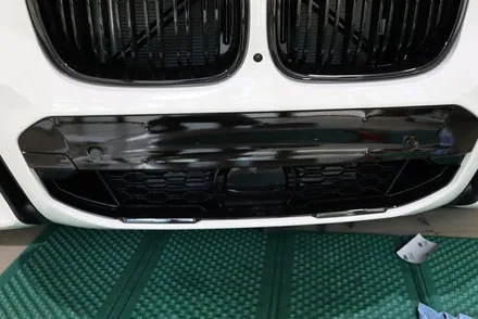 bmw x4 부분 랩핑 (블랙 유광) 대구 / 카앤맨 / 대구 북구 검단동