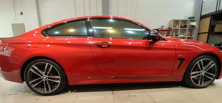 대구 bmw 4시리즈 사이드 데칼 시공 / 카앤맨 / 대구 북구 검단동