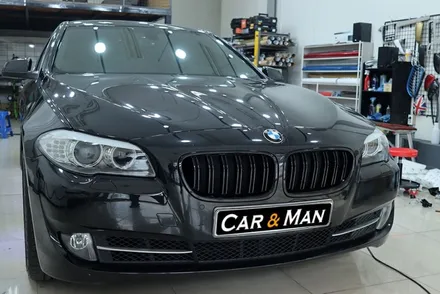 bmw f10 윈도 몰딩 크롬 죽이기 랩핑 / 대구 카앤맨 / 대구 북구 검단동