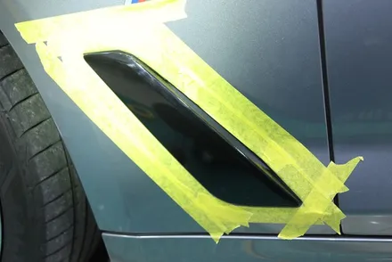 BMW 5시리즈 크롬 죽이기 / 윈도 몰딩 / 에어 브리더 / 그릴 교체 시공 / 대구 카앤맨 / 대구 북구 검단동