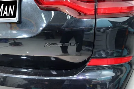 BMW X3 레터링 및 머플러 팁 블랙으로 교체 / 대구 카앤맨 / 대구 북구 검단동