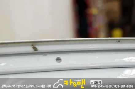 대구 윈도우몰딩 필름 재시공(엑센트)/카앤맨 / 대구 북구 검단동