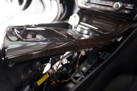 F10 실내랩핑 시공으로 세련된 bmw 5시리즈 만들기 대구/카앤맨 / 대구 북구 검단동