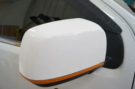 콜로라도 부분 랩핑 (사이드미러 도어캐치 눈썹 몰딩) 시공 대구 / 카앤맨 / 대구 북구 검단동