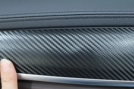 대구 실내랩핑 시공 / bmw g30 블랙 카본 / 카앤맨 / 대구 북구 검단동