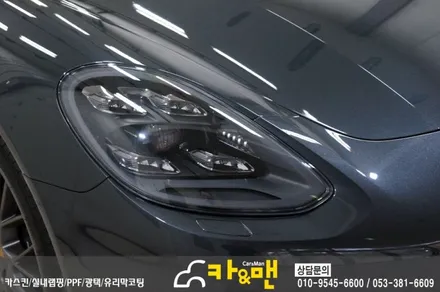 대구 포르쉐 파나메라 4s ppf 생활보호패키지(헤드라이트) 및 바이오카매트 시공/ 카앤맨 / 대구 북구 검단동