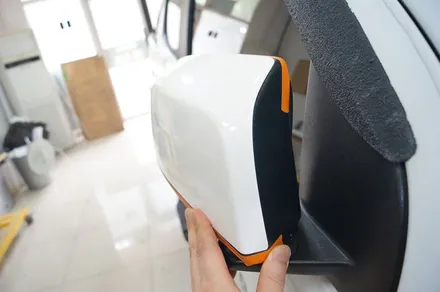 콜로라도 부분 랩핑 (사이드미러 도어캐치 눈썹 몰딩) 시공 대구 / 카앤맨 / 대구 북구 검단동