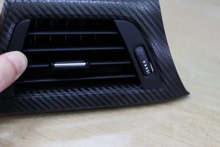 bmw 실내랩핑 f30 블랙 카본 시공 대구 / 카앤맨 / 대구 북구 검단동