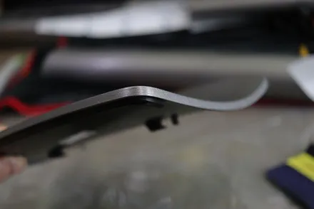 벤츠 c클래스 실내랩핑 / 센터패시아 티타늄 브러시 시공 / 대구 카앤맨 / 대구 북구 검단동