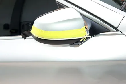 BMW F10 디퓨저 / 사이드미러 부분 포인트 랩핑 시공 / 대구 카앤맨 / 대구 북구 검단동
