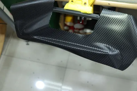 BMW F10 모니터 마감재 테두리 벗겨짐 랩핑 / 작업을 권하지 않는 작업 ㅎㅎ / 대구 북구 검단동