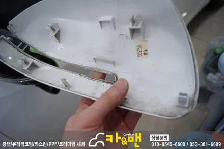 대구 포르테 쿱/ 루프스킨(하이그로시)/사이드미러 시공/카앤맨 / 대구 북구 검단동