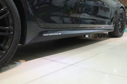 BMW F10 사이드 데칼 시공 / 대구 카앤맨 / 대구 북구 검단동
