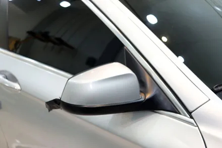 BMW F10 디퓨저 / 사이드미러 부분 포인트 랩핑 시공 / 대구 카앤맨 / 대구 북구 검단동