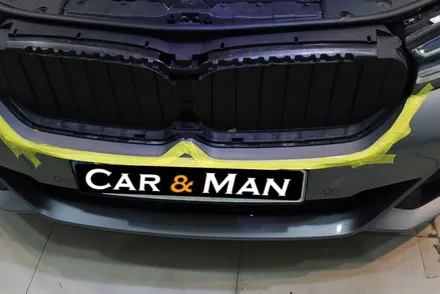 BMW 5시리즈 크롬 죽이기 / 윈도 몰딩 / 에어 브리더 / 그릴 교체 시공 / 대구 카앤맨 / 대구 북구 검단동