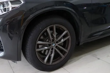 bmw x4 부분 랩핑 (블랙 유광) 대구 / 카앤맨 / 대구 북구 검단동
