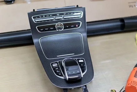 벤츠 cls 센터페시아 /사이드미러 랩핑 대구 / 카앤맨 / 대구 북구 검단동