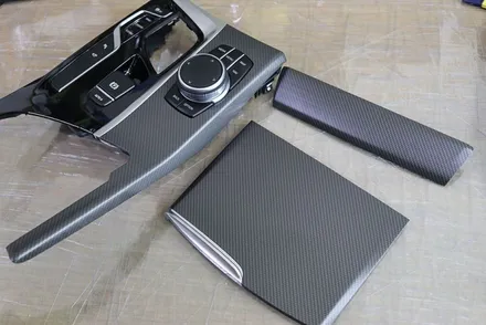 bmw 5시리즈 실내랩핑 / sott 스텔스 카본 시공 /   대구 카앤맨 / 대구 북구 검단동