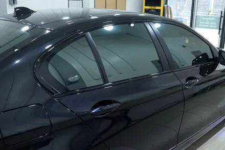 bmw f10 윈도 몰딩 크롬 죽이기 랩핑 / 대구 카앤맨 / 대구 북구 검단동