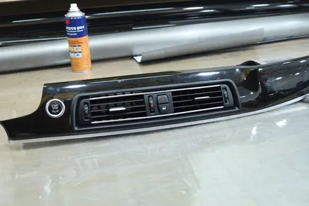 BMW F10 실내랩핑 시공 / 티타늄 브러시 / 대구 카앤맨 / 대구 북구 검단동