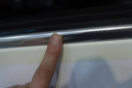 쉐보레 크루즈 루프스킨 / 윈도 몰딩 크롬 죽이기 / 도어캐치 랩핑 시공 / 대구 카앤맨 / 대구 북구 검단동