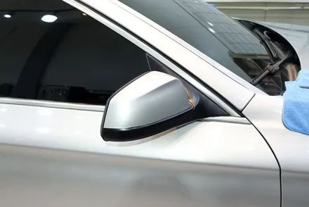 BMW F10 디퓨저 / 사이드미러 부분 포인트 랩핑 시공 / 대구 카앤맨 / 대구 북구 검단동