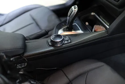 BMW 3시리즈 / F30 블랙 카본 실내랩핑 시공 / 대구 카앤맨 / 대구 북구 검단동
