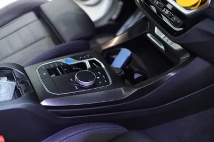 BMW ix3 기어패널 블랙 브러시 랩핑 시공 / 대구 카앤맨 / 대구 북구 검단동