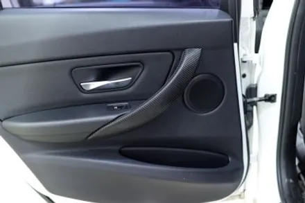 자동차 실내랩핑 / BMW F30 / 블랙 카본 시공 / 대구 카앤맨 / 대구 북구 검단동