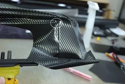 BMW F10 모니터 마감재 테두리 벗겨짐 랩핑 / 작업을 권하지 않는 작업 ㅎㅎ / 대구 북구 검단동