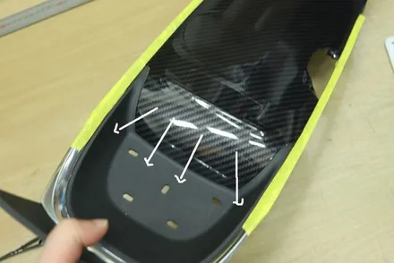 대구 올뉴 말리부 실내 랩핑 (우드 트림/4d 리얼카본) / 카앤맨 / 대구 북구 검단동