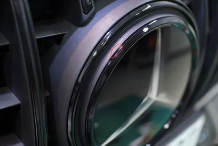 벤츠 GLE 53 AMG 세로 그릴 부분 랩핑 / 엠블럼 랩핑 시공 / 대구 카앤맨 / 대구 북구 검단동