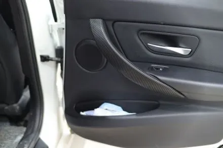 자동차 실내랩핑 / BMW F30 / 블랙 카본 시공 / 대구 카앤맨 / 대구 북구 검단동