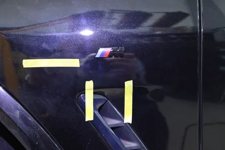 BMW X3 레터링 및 머플러 팁 블랙으로 교체 / 대구 카앤맨 / 대구 북구 검단동