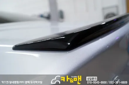 대구 부분랩핑 임팔라 사이드미러/스포일러 랩핑 카앤맨 / 대구 북구 검단동
