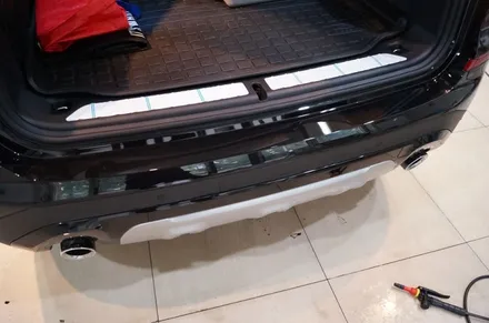 대구 bmw x3 그릴랩핑/사이드미러랩핑/생활보호 ppf(트렁크리드) 시공 카앤맨 / 대구 북구 검단동