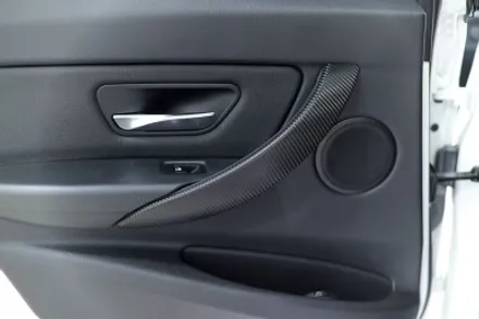 BMW 3시리즈 / F30 블랙 카본 실내랩핑 시공 / 대구 카앤맨 / 대구 북구 검단동