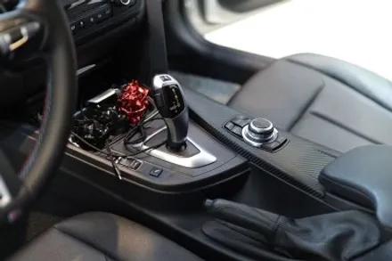 자동차 실내랩핑 / BMW F30 / 블랙 카본 시공 / 대구 카앤맨 / 대구 북구 검단동