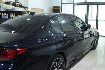 BMW G30 /5시리즈 윈도 몰딩 랩핑 / 크롬죽이기 시공 / 대구 카앤맨 / 대구 북구 검단동