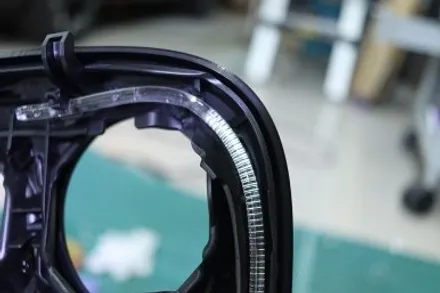 벤츠 GLC 센터패시아 랩핑(블랙 브러시) / 방향제 자국 커버 / 대구 카앤맨 / 대구 북구 검단동