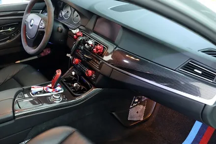 대구 bmw f10 사이드 데칼 시공 / 카앤맨 / 대구 북구 검단동