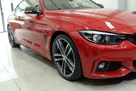 대구 bmw 4시리즈 사이드 데칼 시공 / 카앤맨 / 대구 북구 검단동
