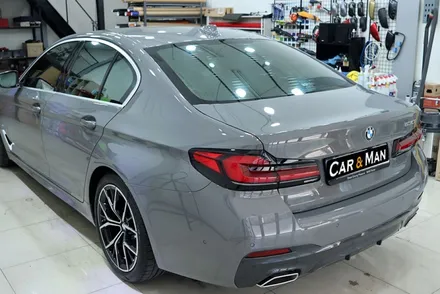 대구 bmw g30 5시리즈 실내랩핑 / 매트릭스 블랙 / 카앤맨 / 대구 북구 검단동