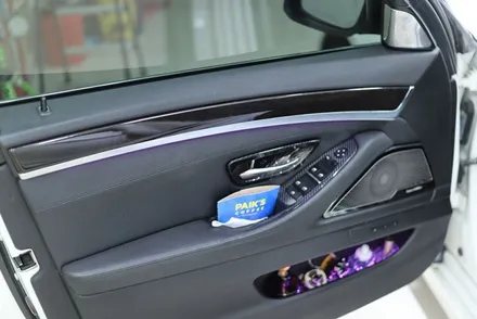대구 실내랩핑 bmw f10 4d 리얼카본 / 카앤맨 / 대구 북구 검단동