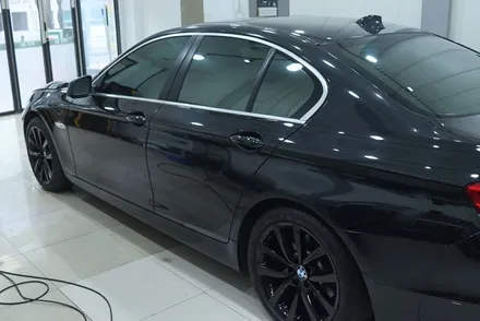 bmw f10 윈도 몰딩 크롬 죽이기 랩핑 / 대구 카앤맨 / 대구 북구 검단동